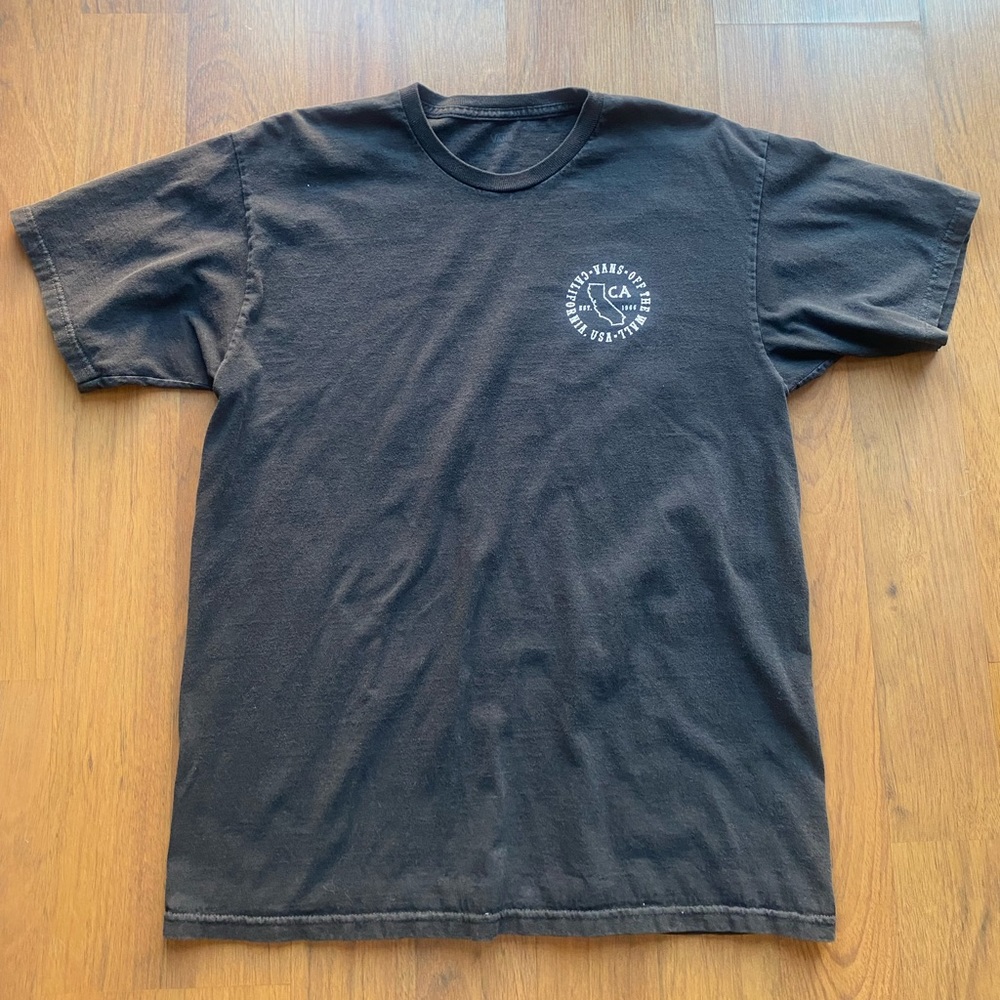 Large Black Vans T-Shirt